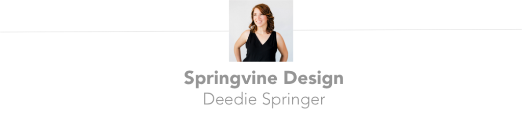 Deedie Springer of Springvine Designs | Engaged Asheville Blog