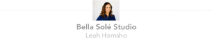 Bella Sole Studio owner Leah Hamsho