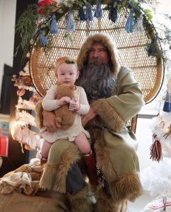 Engaged Asheville Boho Santa